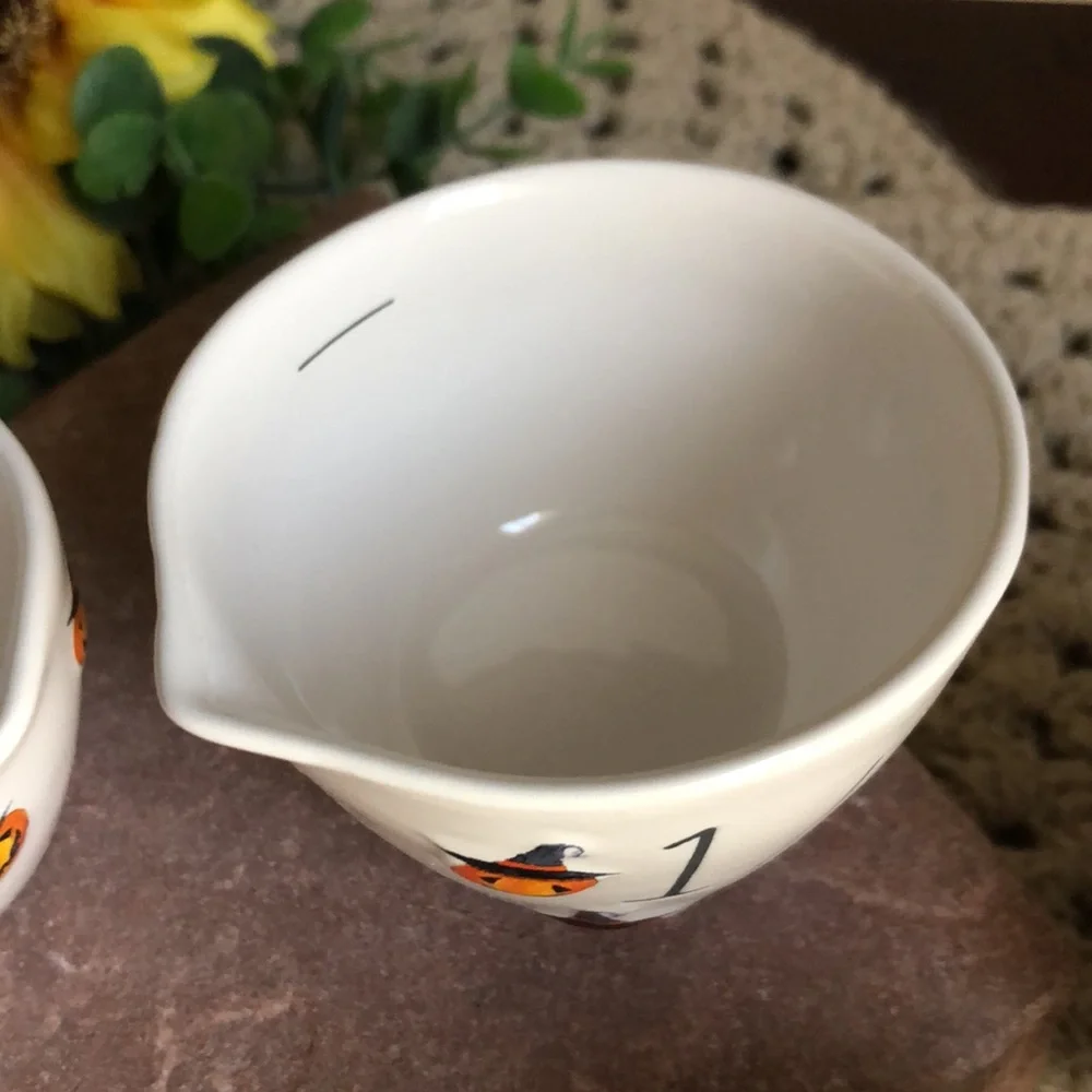 Rae Dunn Halloween Jack O Lantern Measuring Cups